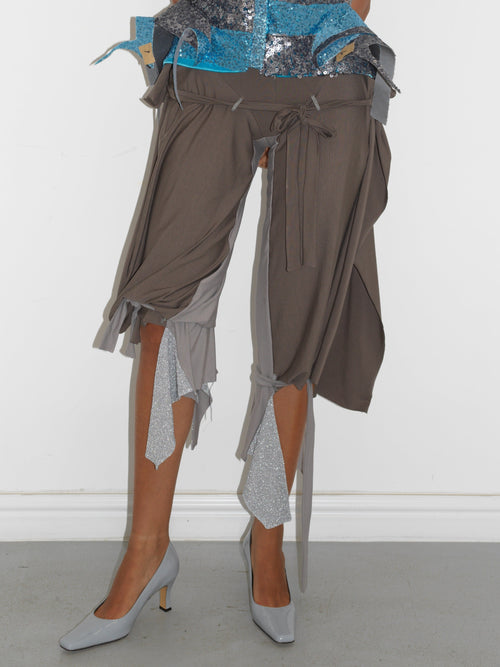 BOYFRIEND TROUSERS in jersey