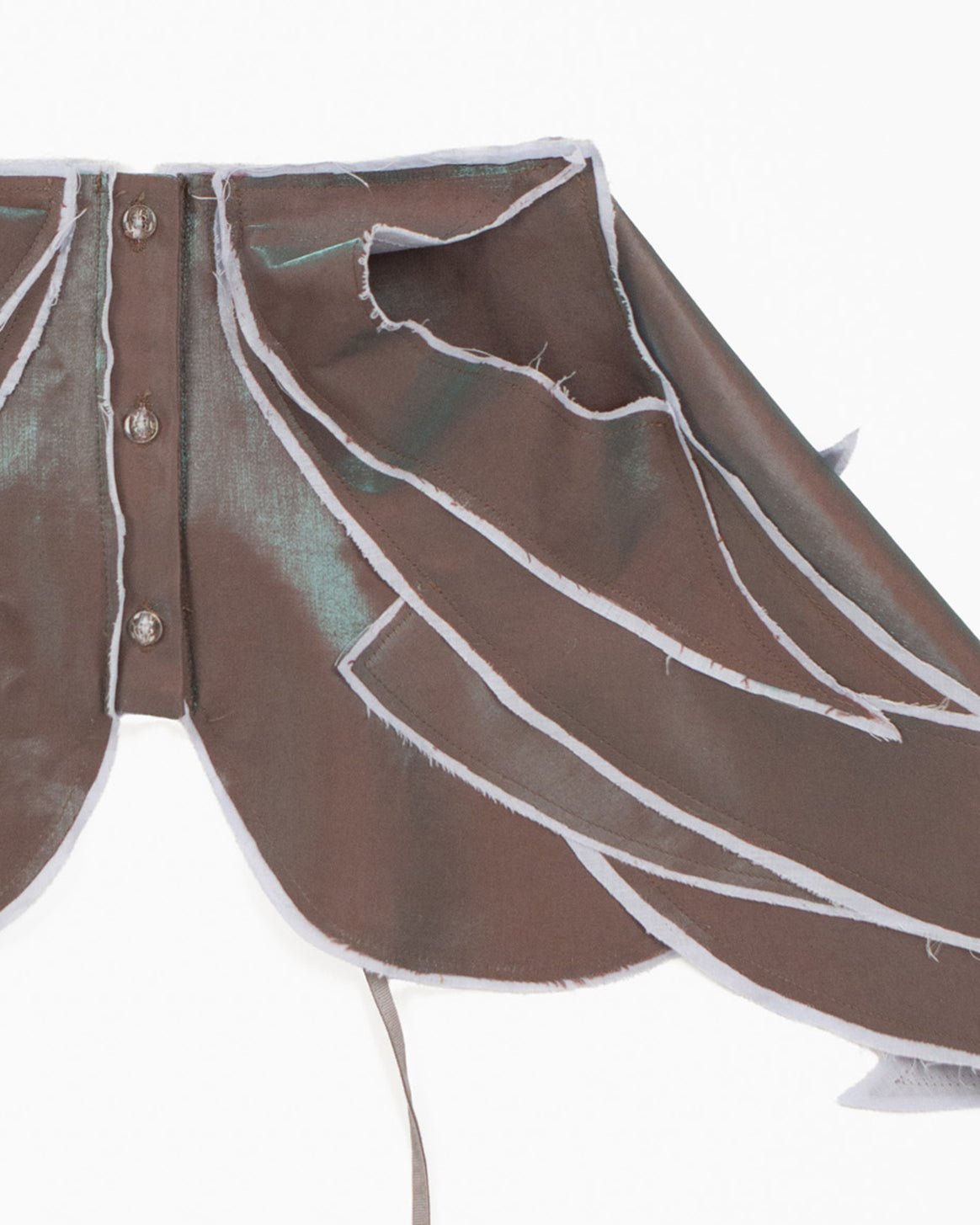 DEMI SKIRT in iridescent mauve/lilac
