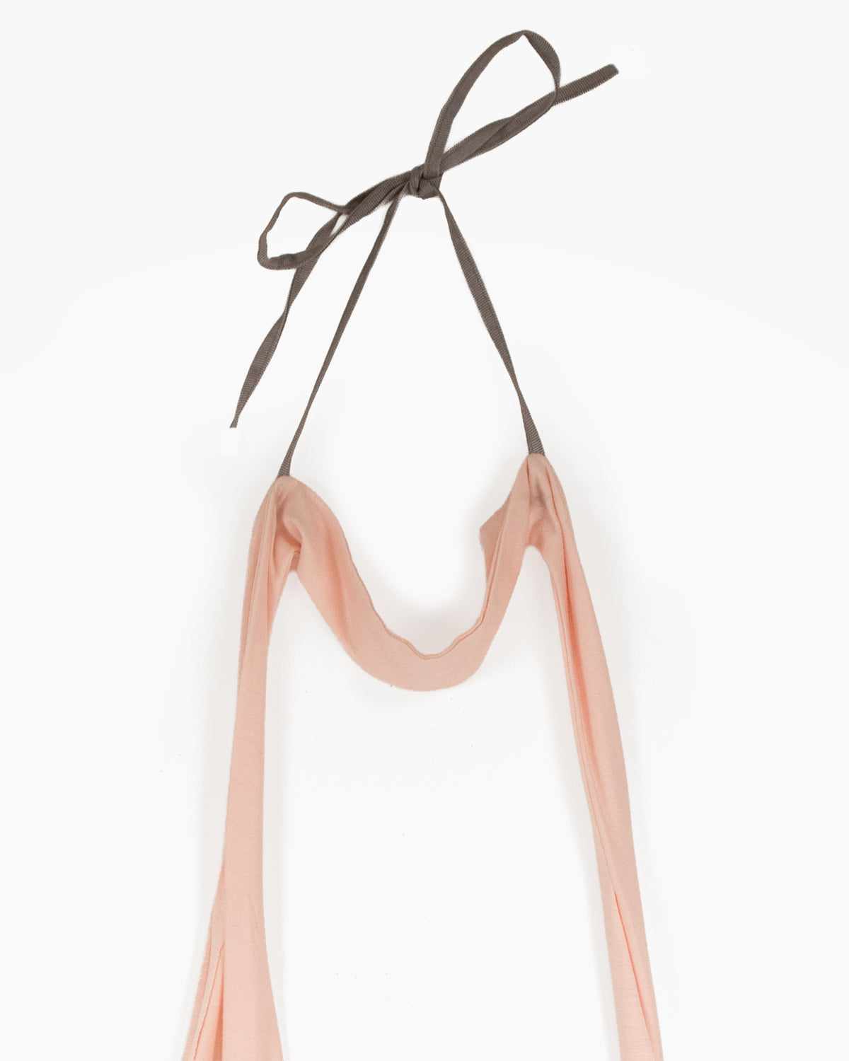 NECKTIE CHOKER in pale pink