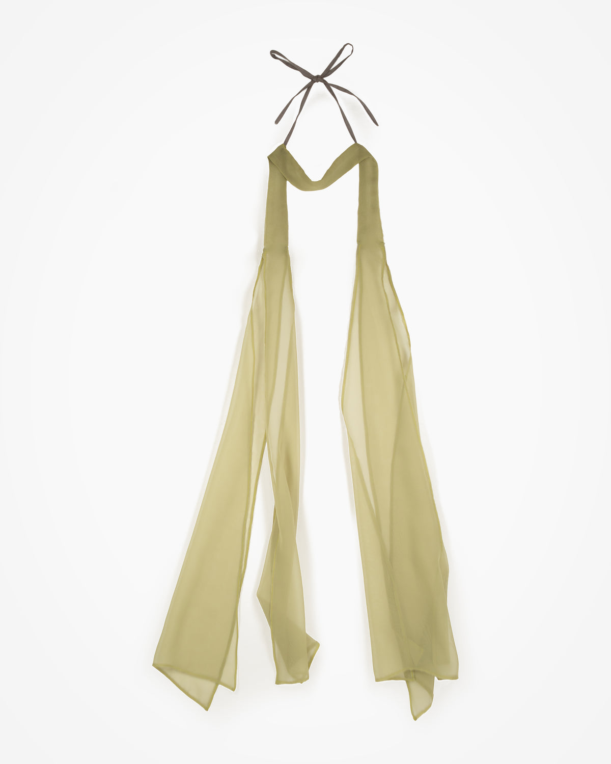 NECKTIE CHOKER in pistachio