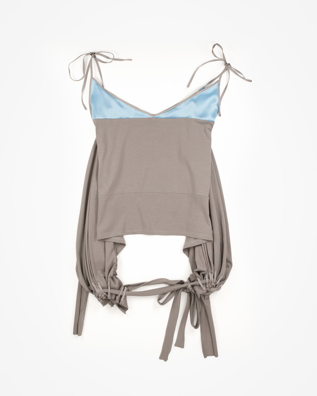 SLINK TANK in satin