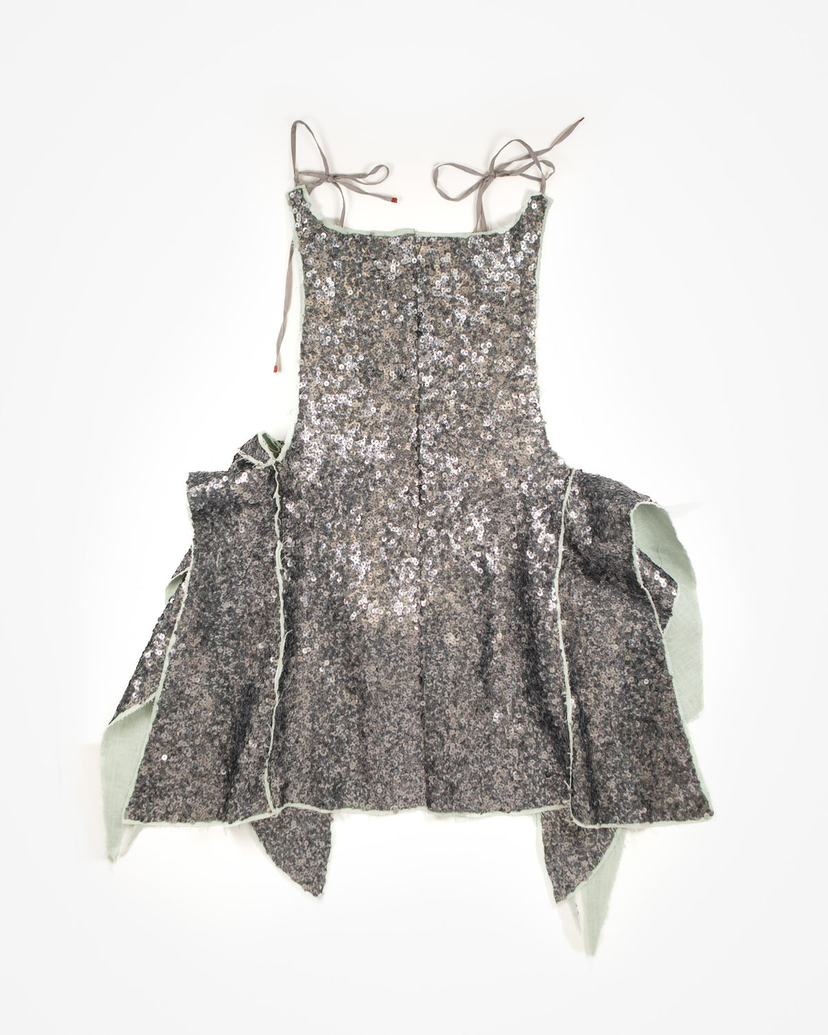 APRON DRESS in sequins
