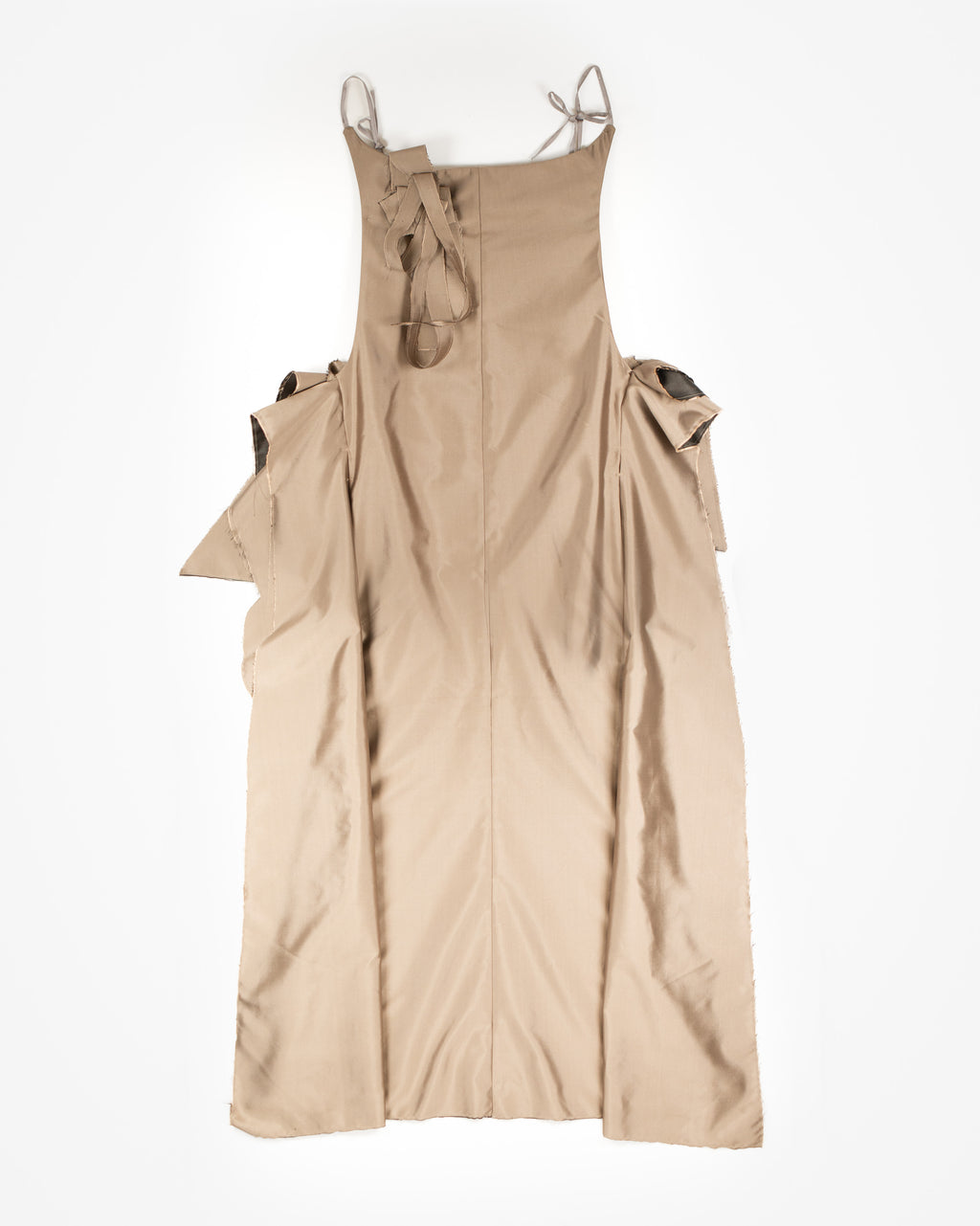 APRON GOWN in taffeta