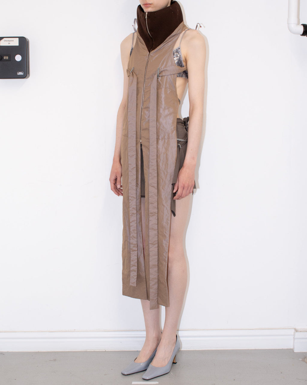 AUNTIE COAT in camel