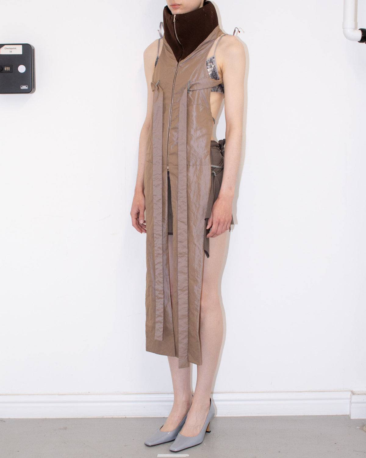 AUNTIE COAT in camel
