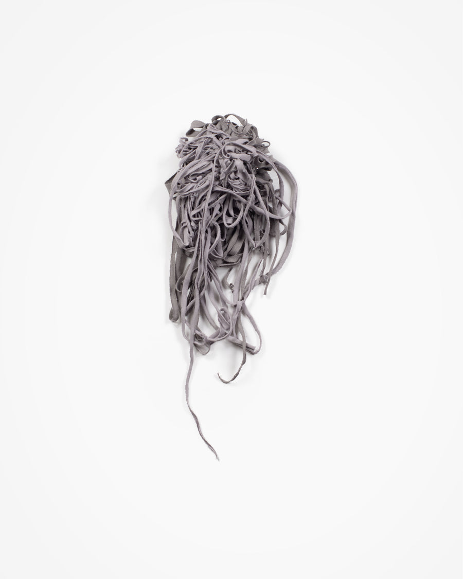 LEFTOVER BROOCH in grey